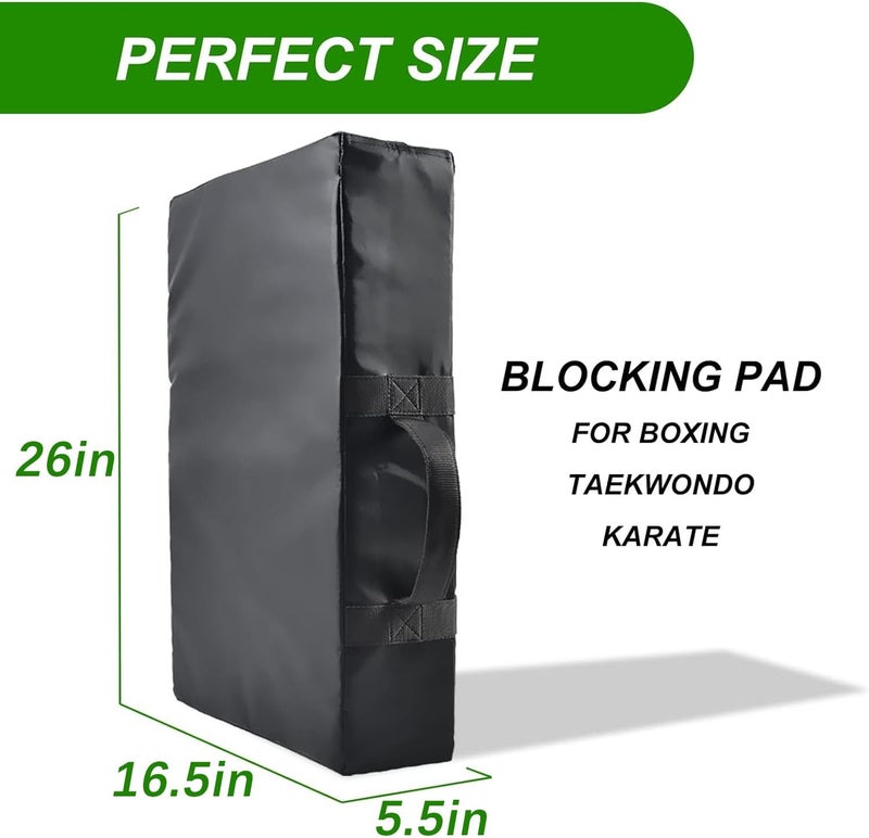 Sharellon Blocking Shield - 26 x 16 inch Thick Sponge Kick Pad for Professional Sports Training Football Basketball Hockey Lacrosse - Image 2